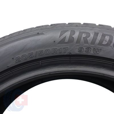 4. 2 x BRIDGESTONE 205/50 R17 92W XL Turanza T005 Lato 6,9mm 2019 Jak Nowe