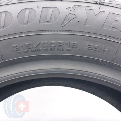 3. Opona 215/60 R16 1x GOODYEAR 99H XL UltraGrip Performance+ Zimowa 2022 Jak Nowa Nieużywana