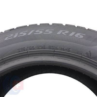 4. 2 x PIRELLI 215/55 R16 93H Sottozero 3 Winter Zima 2015 Nieużywane