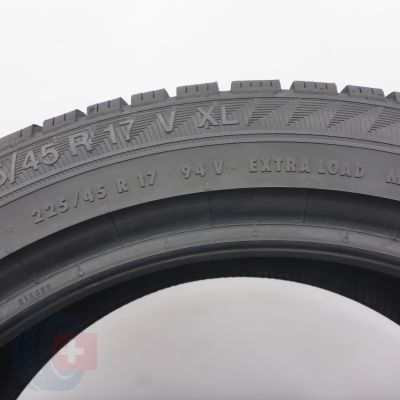 3. Opona 225/45 R17 1x GISLAVED 94V EuroFrost6 Zimowa 2023 Jak Nowa 7mm