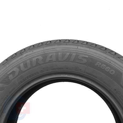 5. 2 x BRIDGESTONE 195/75 R16C 110/108R Duravis R660 Lato 2022 Jak Nowe 9-9,2mm