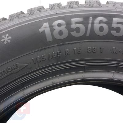 7. Opony 185/65 R15 2x SEMPERIT 88T Speed-Grip 5 Zimowe 2024 Jak Nowe 7,2mm