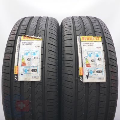 3. Opony 245/70 R16 4x PIRELLI 107H Scorpion Vere Letnie 2015 