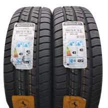 Opony 225/75 R16C 2x CONTINENTAL 116/114R VancoWinter 2 Zimowe 2020 Jak Nowe