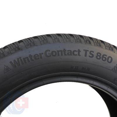 6. 2 x CONTINENTAL 205/60 R16 92T WinterContact TS860 Zima 2018 Jak Nowe 8,5mm