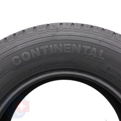 5. Opony 225/75 R16C 2x CONTINENTAL 121/120R VancoFourSeason Letnie m+s 2016 9,2-9,5mm