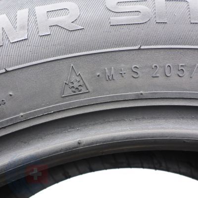 2. Opony 205/60 R16 4x NOKIAN 96H XL WR Snowproof Zimowe 2020 7,2-8,2mm