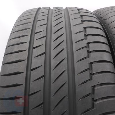 2. Opony 245/50 R18 2x CONTINENTAL 104H XL PremiumContact 6 M0-V Letnie 2021 Jak Nowe 7,2mm