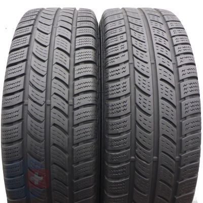 2 x CONTINENTAL 205/65 R16C 107/105T VancoWinter 2 Zima 2015 6,3-7,4mm