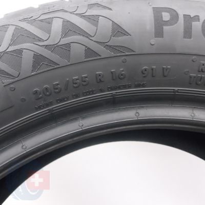 4. Opony 205/55 R16 2x CONTINENTAL 91V PremiumContact 7 Letnie 2024 6,5-6,6mm