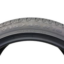 4. 2 x PIRELLI 215/45 R18 93W XL Cinturato P7 Lato 2018, 2019 7mm