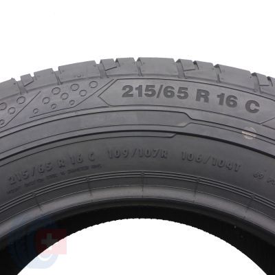 2. 1 x CONTINENTAL 215/65 R16C 109/107R ContiVanContact 200 Lato 2016 8,2mm