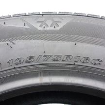 5. Opony 195/75 R16C 2x NEXEN 110/108R WinGuard WT1 Zimowe 2023 Jak Nowe Nieużywane 