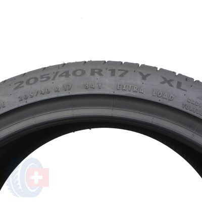 5. Opony 205/40 R17 2x CONTINENTAL 84Y XL PremiumContact 6 Letnie 2021 Nieużywane 