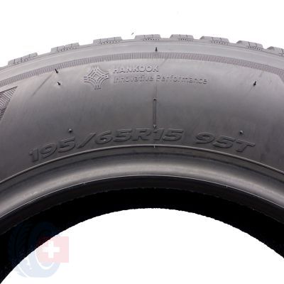 5. 4 x HANKOOK 195/65 R15 95T XL Winter I Cept RS3 W462 Zima 2022 6,8-7,8mm