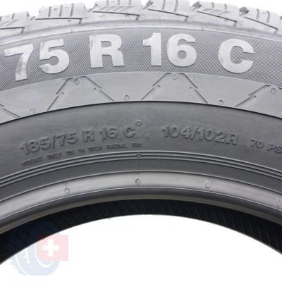 5. 2 x CONTINENTAL 185/75 R16C 104/102R VancoWinter 2 Zima 2012, 2014 Nieużywane