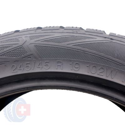 3. 1 x VREDESTEIN 245/45 R19 102W XL Wintrac Pro Zima 2021 6mm 