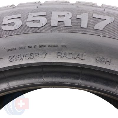 6. 2 x CONTINENTAL 235/55 R17 99H 4x4 WinterContact BMW Zima 2018 6,8mm