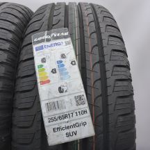2. Opony 255/65 R17 4x GOODYEAR 110H EfficientGrip SUV letnie 2022 Nieużywane 2. Opony 255/65 R17 4x GOODYEAR 110H EfficientGrip SUV letnie 2022 Nieużywane