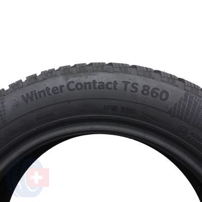 6. 2 x CONTINENTAL 185/60 R15 84T WinterContact TS860 Zima 2019 6,8-7,8mm