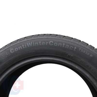 6. 4 x CONTINENTAL 245/50 R18 104V M0 XL ContiWinterContact TS830P Zima 2015, 2016, 2017 6,8-7,2mm