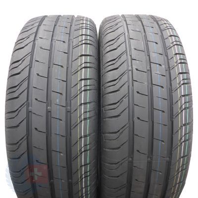 Opony 225/55 R17C 2x CONTINENTAL 109/107H ContiVanContact 200 Letnie 2024 Jak Nowe Nieużywane