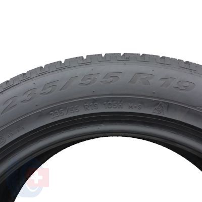 4. 2 x PIRELLI 235/55 R19 105H XL Scorpion Winter 2019 Zima 6-6,8mm