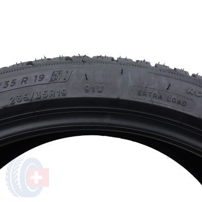 4. 1 x MICHELIN 235/35 R19 91W XL Pilot Alpin 5 Zima 2022 Jak Nowa 7mm