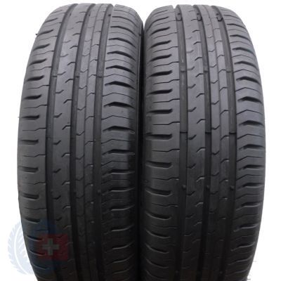 4. 4 x CONTINENTAL 165/60 R15 77H ContiEcoContact 5 Lato DOT17 6,5-6,8mm