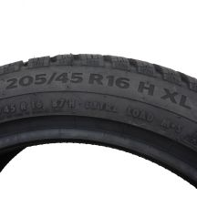 6. 2 x CONTINENTAL 205/45 R16 87H XL WinterContact TS 860 Zima 2021 Nieużywane Jak Nowe