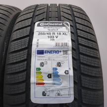 3. Opony 255/45 R18 2x CONTINENTAL 103V XL WinterContact TS 870 P Zimowe 2023 Jak Nowe