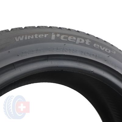 5. 2 x HANKOOK  245/45 R18 100V XL Winter I Cept Evo 3 Zima 6-6.5mm