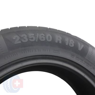 6. 2 x CONTINENTAL 235/60 R18 103V ContiEcoContact 5 SUV  Lato 6.8mm