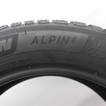 7. Opony 215/55 R17 2x MICHELIN 94H Alpin6 Zimowe 2022 Jak Nowe 7,5mm