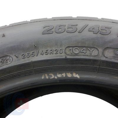 4. Opona 265/45 R20 1x MICHELIN 104Y Latitude Sport3 N0 Letnia 2021 Jak Nowa