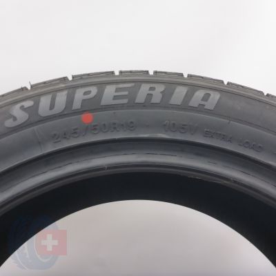 5. Opony 245/50 R19 4x SUPERIA 105V XL Bluewin UHP 3 Zimowe 2021