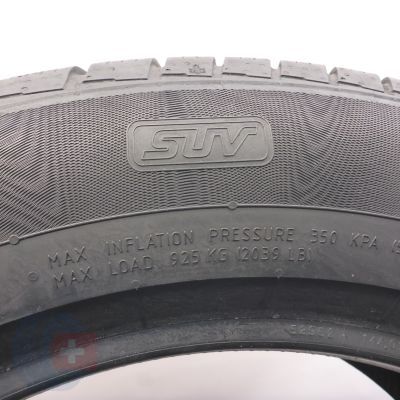 10. Opony 255/55 R18 4x CONTINENTAL 105V ContiWinterContact TS830P SUV NO Zimowe 2014, 2015, 2018 6-6,8mm