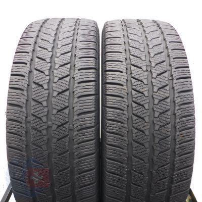 4. Opony 235/65 R16C 4x CONTINENTAL 115/113R VanContact Winter Zimowe 2024 Jak Nowe 7,2-7,5mm