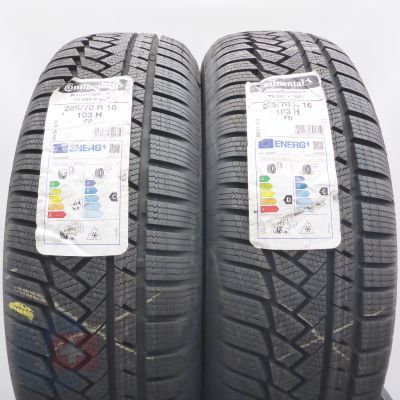 Opony 225/70 R16 2x CONTINENTAL 103H WinterContact TS 850 P Zimowe 2022  Opony 225/70 R16 2x CONTINENTAL 103H WinterContact TS 850 P Zimowe 2022