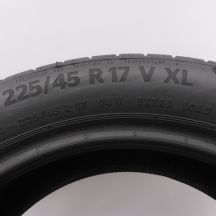 2. Opona 225/45 R17 1x CONTINENTAL 94V XL EcoContact6 Letnia 2022 Jak Nowa 6,2mm