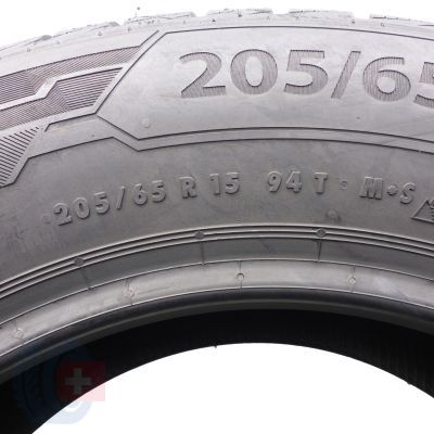 5. Opony 205/65 R15 2x BARUM 94T Polaris 5 Zimowe 2022 Jak Nowe