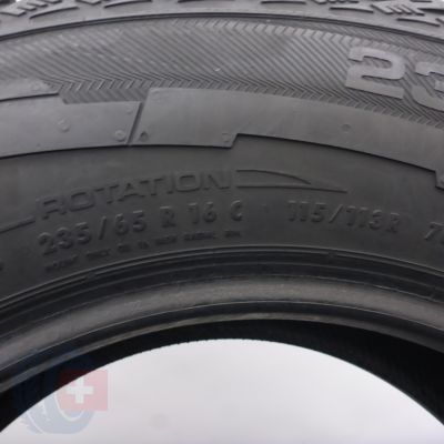 5. Opony 235/65 R16C 2x UNIROYAL 115/113R Snow Max 2 Zimowe 2017 6,4-6,7mm