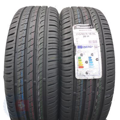 Opony 215/60 R16 2x BARUM 99H XL Bravuris 5HM Letnie 2022 Jak Nowe