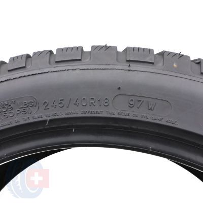 4. 1 x MICHELIN 245/40 R18 97W XL Pilot Alpin PA4 Zima 2018 5.5mm