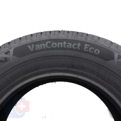 8. Opony 205/75 R16C 4x CONTINENTAL 116/114R VanContact Eco Letnie 2021 Jak Nowe Nieużywane