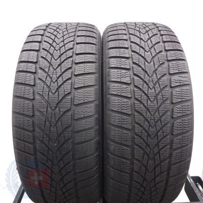 3. 4 x DUNLOP 225/55 R17 98H SP Winter Sport 4S BMW MO Zima 2019 6,2-6,8mm