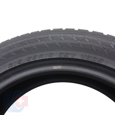 6. 4 x YOKOHMA 215/55 R18 95V BluEarth Winter V905 Zima 2018 7-8,2mm Jak Nowe