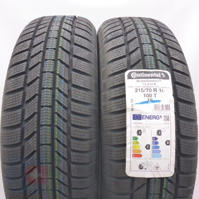 Opony 215/70 R16 2x CONTINENTAL 100T WinterContact TS 870 P Zimowe 2022