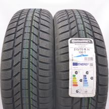 Opony 215/70 R16 2x CONTINENTAL 100T WinterContact TS 870 P Zimowe 2022