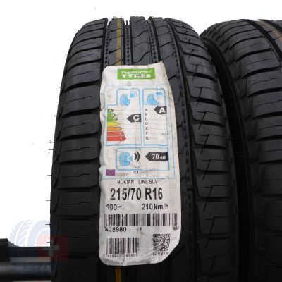 2. 4 x NOKIAN 215/70 R16 100H Line SUV Lato 2016 Nieużywane